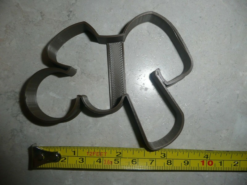 NINJA GINGERBREAD MAN OUTLINE POSE 3 CHRISTMAS SPECIAL COOKIE CUTTER USA PR3210 gallery