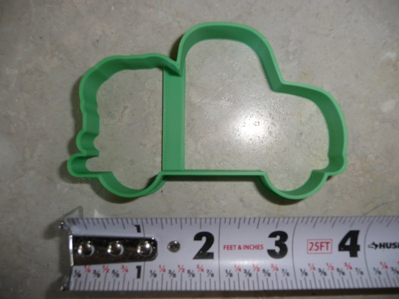 VINTAGE FARM PICKUP TRUCK OUTLINE COOKIE CUTTER MADE IN USA PR5081 gallery