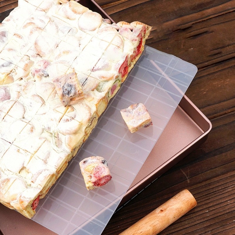 Nougat Baking Plate Pastry Tool Rectangular Cake Molds Plastic Nougat Mold gallery