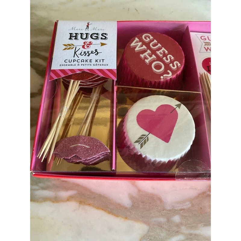Meri-Meri Hugs & Kisses Cupcake Valentine Kit gallery