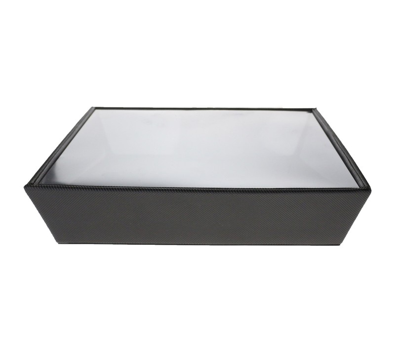 Black Empty Container 9″ X 9″ X 2″