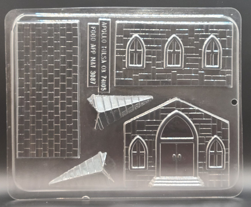 Vintage Apollo Church Assembly Religious Chocolate Candy Mold