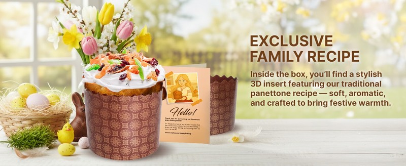 15 oz Panettone Paper Mold Standard | 12 Pack | Round Non Stick Panettone Paper gallery