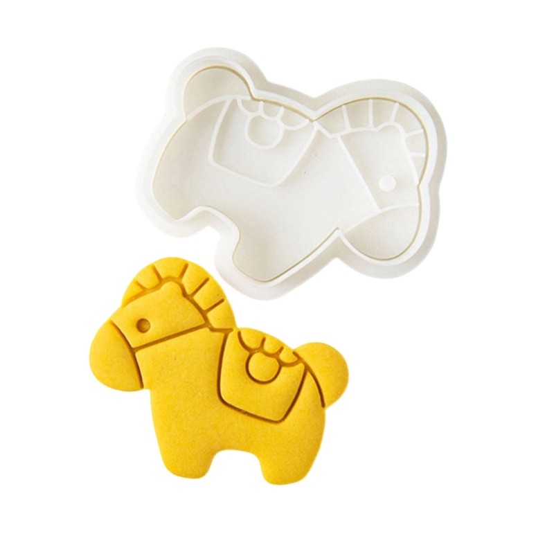 Unique Japanese Cartoon Horse Baking Molds Encourages Creative Cooking