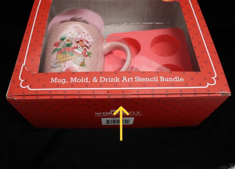 Strawberry Shortcake Mug Mold Drink Stencil Bundle Gift Set New gallery