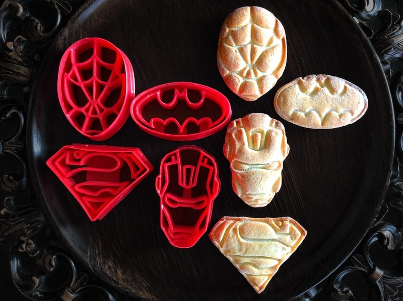 Superhero Cookie Cutters by WNF GROUP - Fun Shapes for Baking and Crafts gallery