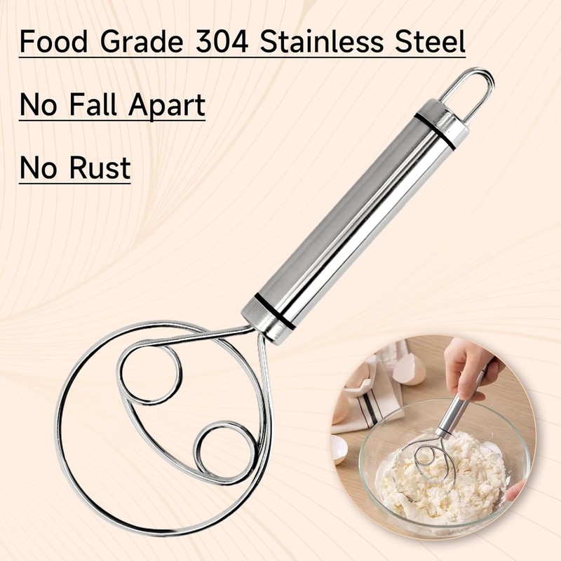 Chef-Approved Bread Lame Kit: Includes Dough Whisk & Scraper for Perfect Baking gallery