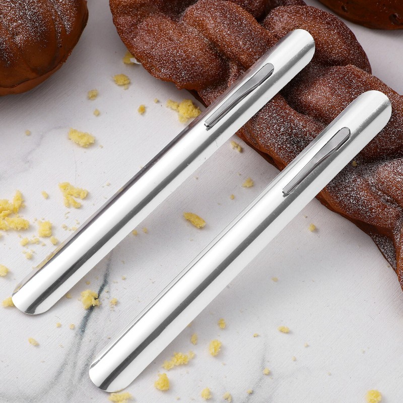 5 Pcs Crumb Scraper Sweeper Kitchen Stainless Steel Dining Table Cleaning Tools gallery