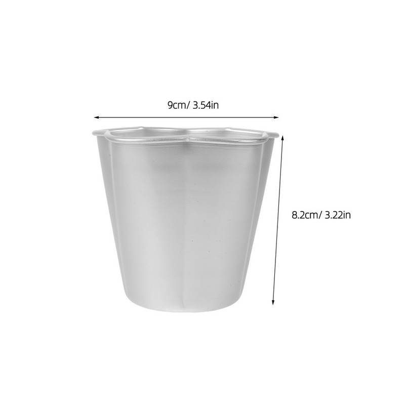 5 Pcs Nonstick Muffin Liners Mini Cupcake Pan Baking Molds Chiffon gallery