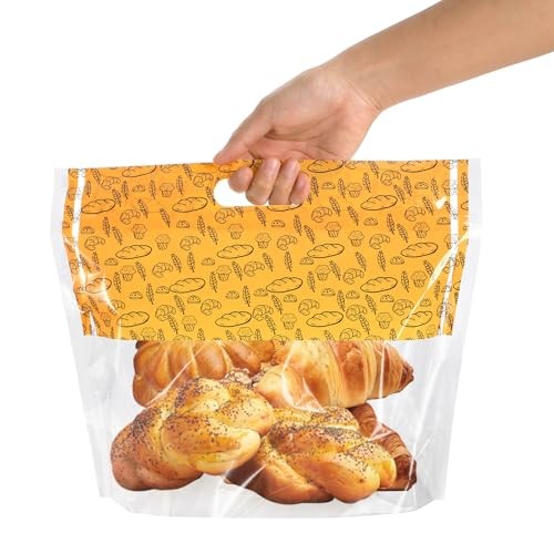100 Pcs Large Plastic Bread Bags, 12.5"x10.3"x4.2" Sourdough Bread Loaf Bags gallery