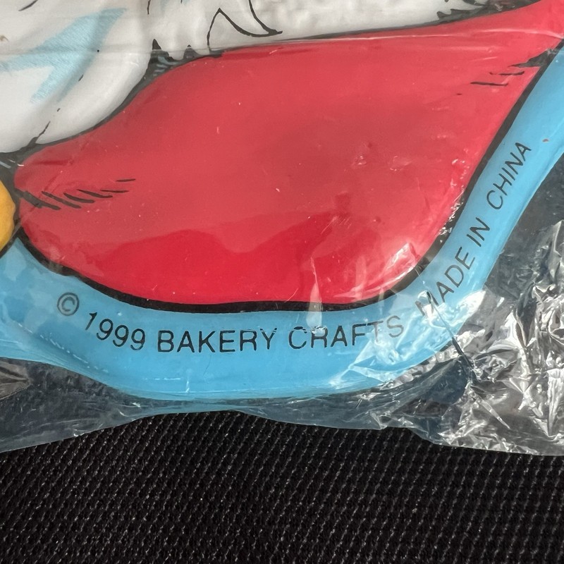 VTG 1999 Bakery Crafts Pop Tops 6” Santa Face Cake Toppers NEW SEALED Pack Of 24 gallery