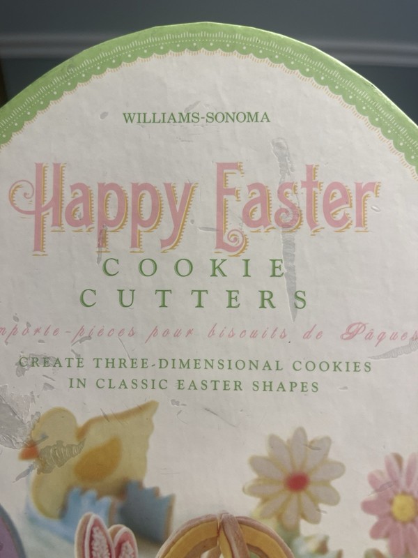 Happy Easter Three Dimensional Cookie Cutter Williams Sonoma Set 8 Piece gallery