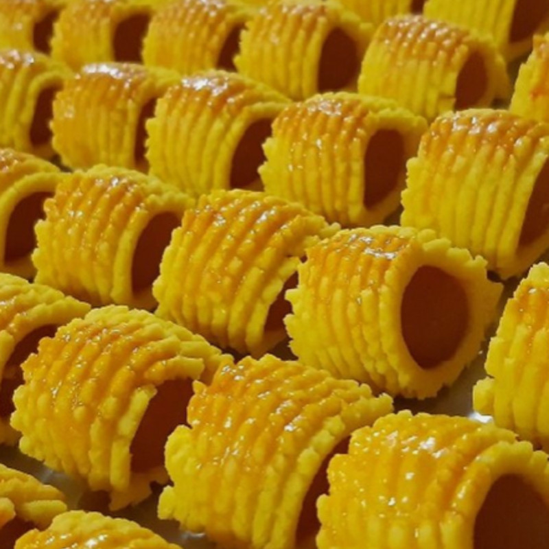 Pineapple Tart Nastar Biscuit Mold Plastic Cookie Press Pump Baking Tool gallery
