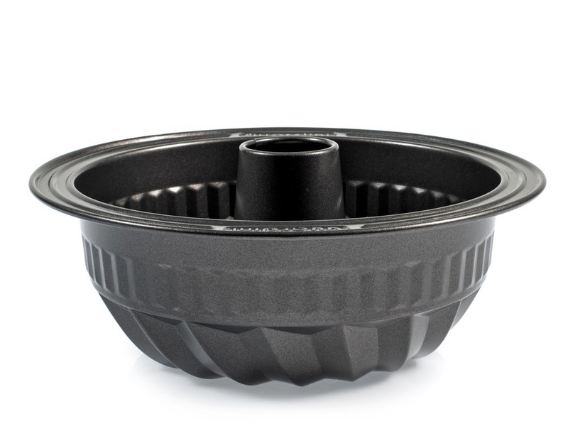 Guardini Mold For Pudding Non-Stick Metal Black, 9 1/8in gallery
