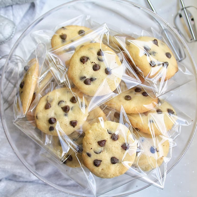 100pcs Self Sealing Cellophane Bags, Clear Resealable Cookie Bags for Candy etc. gallery