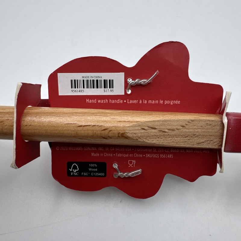 Williams Sonoma Spatula + Cookie Cutter Snowman Winter Baking Gift Set gallery