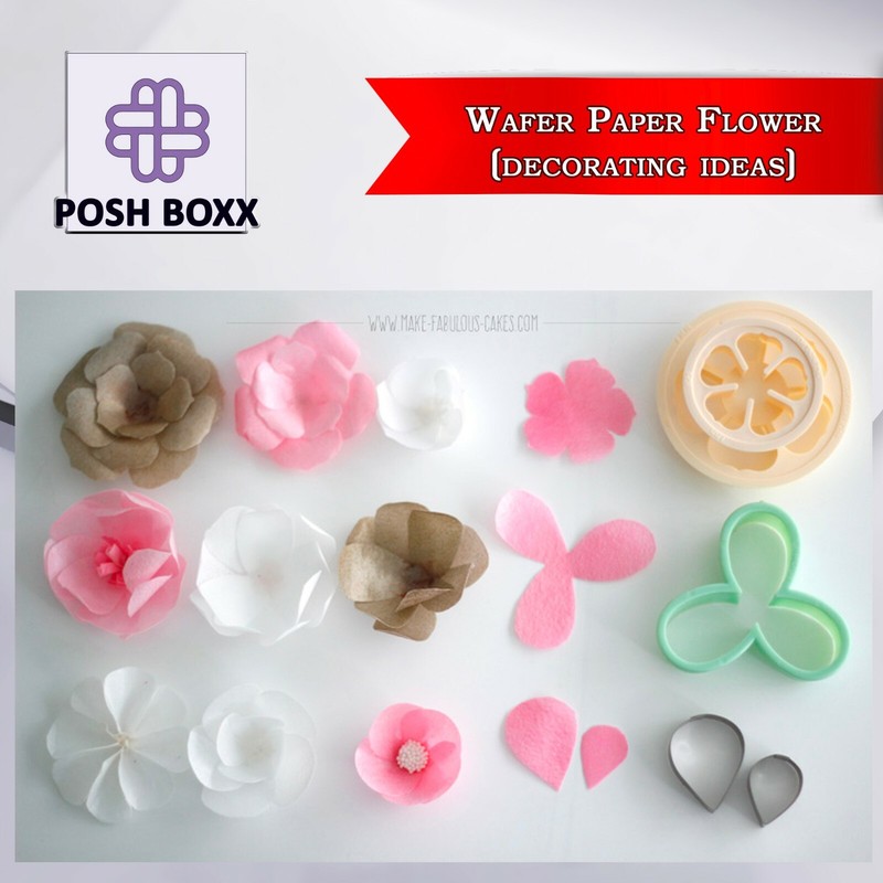 Edible Wafer Rice Paper Topper for printing Cake Image (100 sheets) - 8" x 11" gallery