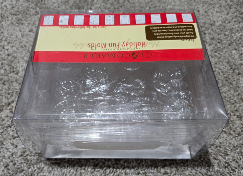 Brand New 2005 ChocoMaker Holiday Fun Molds Set Candymaker Collection gallery
