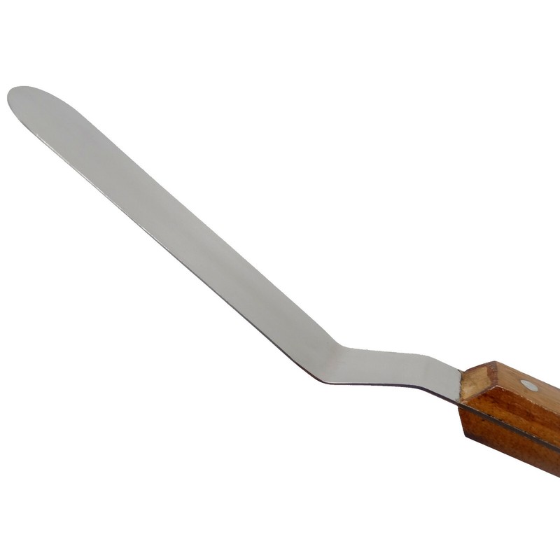 Angled Cake Decorating Icing Offset Spatula Cake Smoother Scraper Butter Cutter gallery