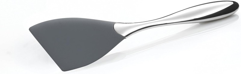 Nbé Curvo Spatula 12-Inch Slanted – Heat-Resistant Silicone Head with