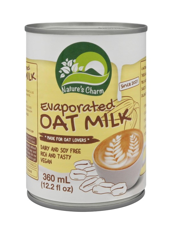 Natures Charm Milk Oat Evaporated 12.2oz Pack of 6