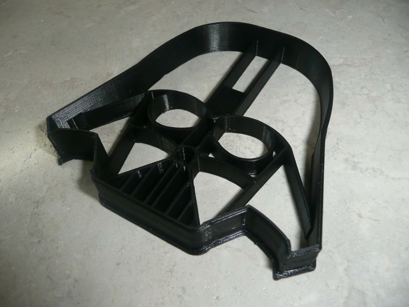 DARTH VADER HEAD HELMET STAR WARS CHARACTER COOKIE CUTTER USA PR4131 gallery