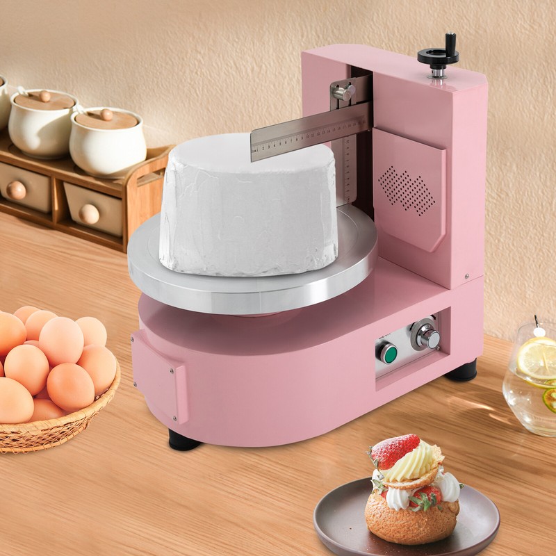 Cream Spreading Edge Smoothing Coating Machine Cake Decorating Coating Machine gallery