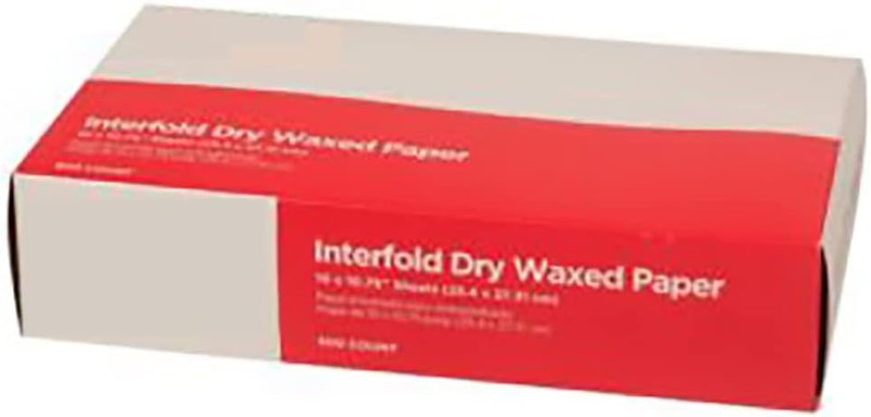 Stix (Gordon) Deli Wax Paper 10-500ct Deli Wax Paper, 10″ x 10.75″