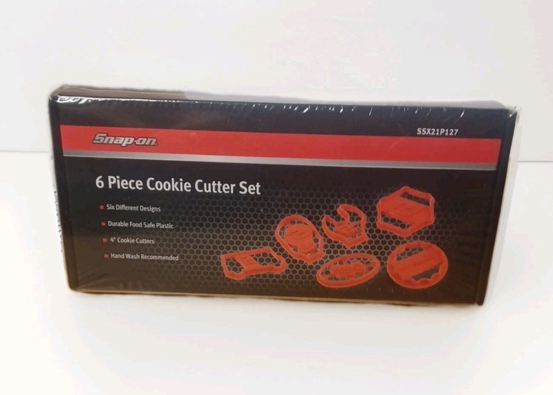 Snap On Tools SSX21P127 6 Piece Cookie Cutter Set Christmas Easter Birthday gallery