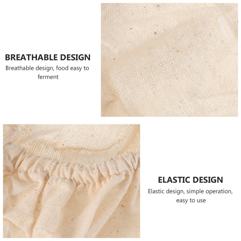 2 PCS Food Grade Cheesecloth Proofing Baskets for Sourdough Bread Ricotta gallery