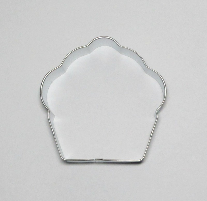 3.5″ Cupcake Muffin Cookie Cutter Tin Steel Birthday Wedding Pastry Dessert