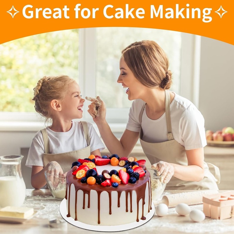 15PCS 10-Inch Round Cake Boards - Safe, Sturdy & Stylish for Every Occasion gallery