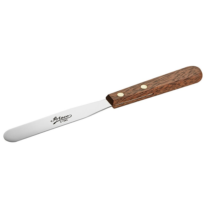 Ateco Baking / Icing Spatulas w/ Wood Handle (select size & Style)