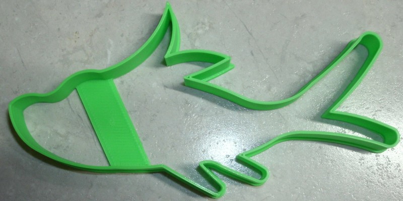 GREEN FISH DR SEUSS CAT IN THE HAT ONE FISH TWO FISH COOKIE CUTTER USA PR2482 gallery