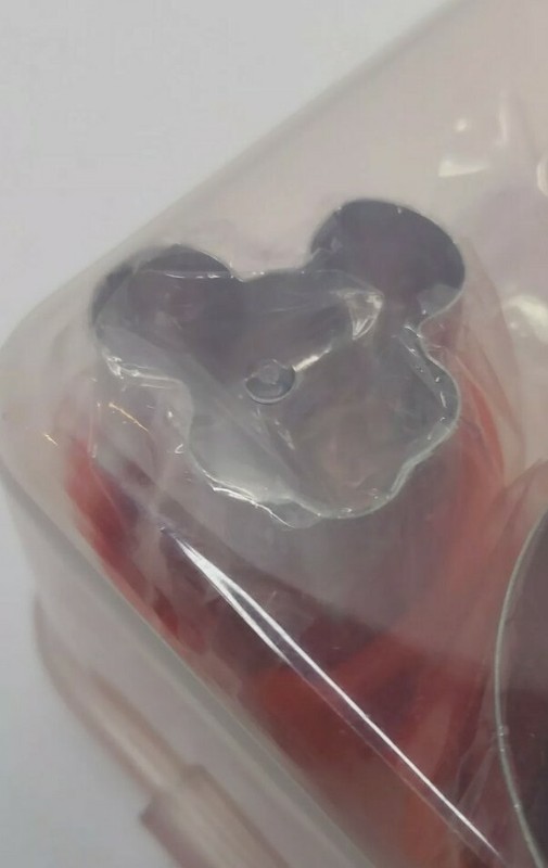 Set of 8 Mickey Mouse metal Cookie Cutters Stainless Steel with Case. NEW gallery