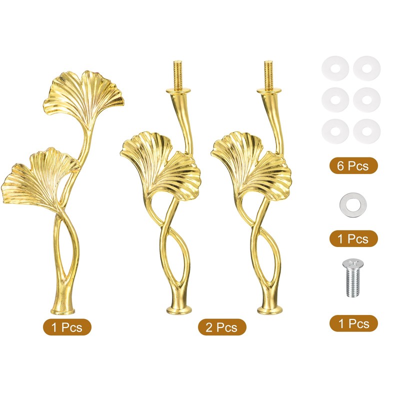 1 Set 3-Tier Cupcake Stand Hardware Fittings for Cake Stand Blossom Gold gallery