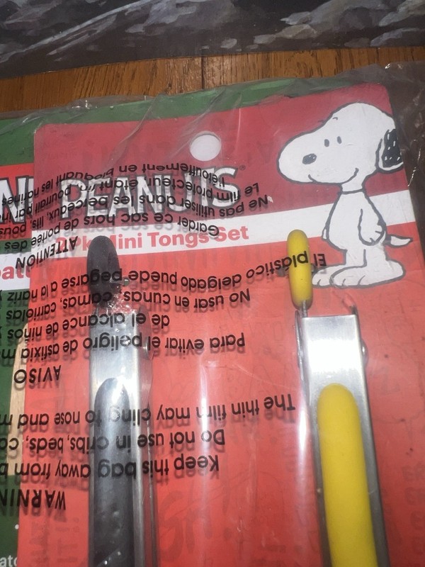 Peanuts Snoopy Cookie Cutter Kit Set, Spatulas And Tongs gallery