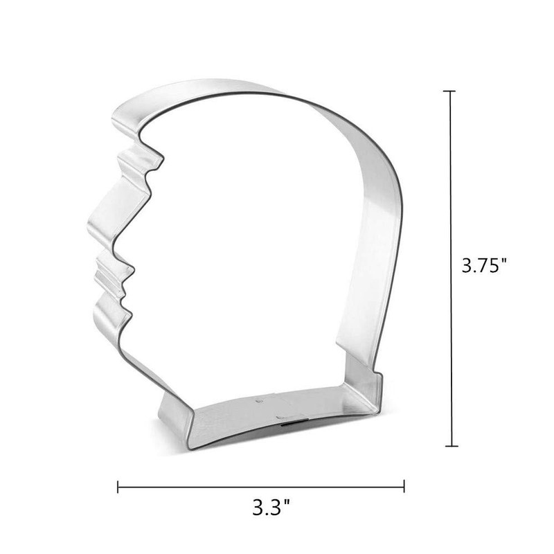 Metal Cookie Cutter Mold Stainless Steel USA Shaper Mould Decor, American Hom... gallery