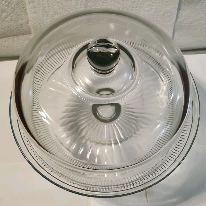 Anchor Hocking 2-Piece Canton Cake Server - Glass gallery