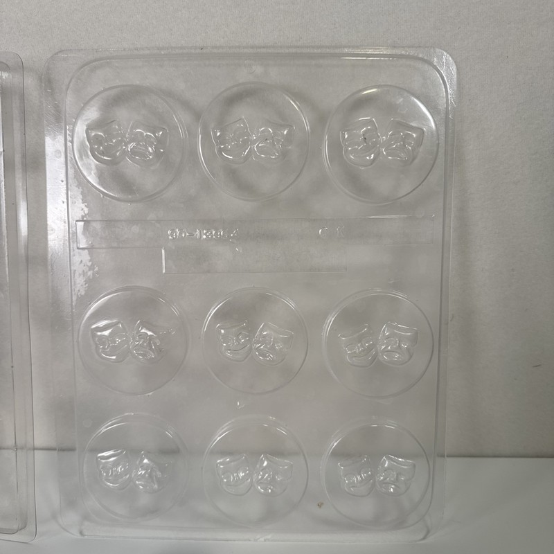 Candy Molds Theatre/Film Comedy Masks Film Camera Director Chair Preowned Good gallery