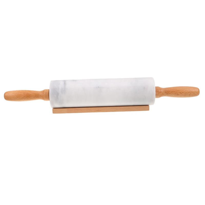 3pcs Marble Rolling Pin: Marble Kitchen Dough Rolling Pin - Non-Stick Food gallery