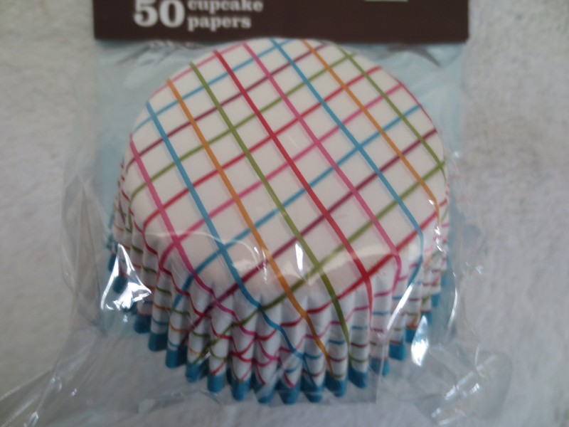 Sweet Creations Multi Striped Baking Cups Liners 50 CT New gallery