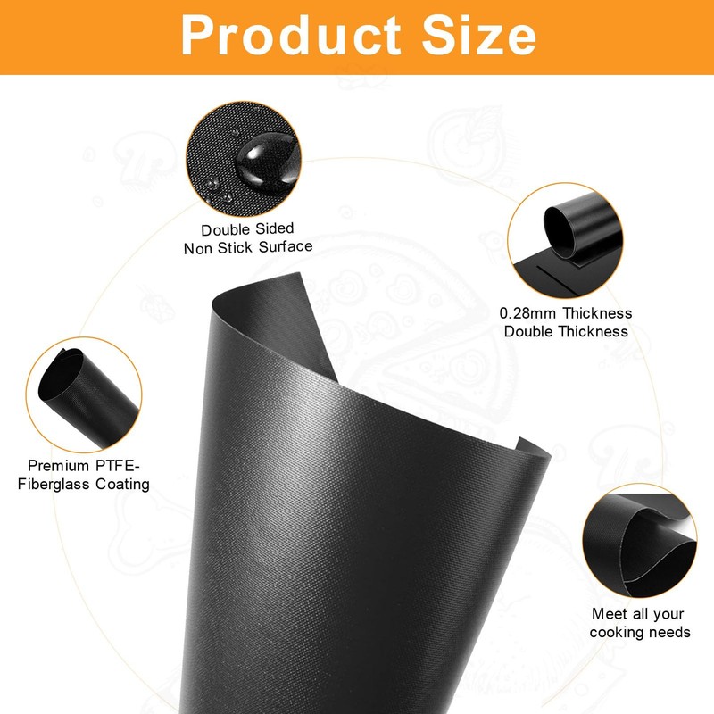 GWYSY Air Fryer Oven Liners for COSORI 32Qt 13 in 1 C130 13.8*11.4, Black gallery