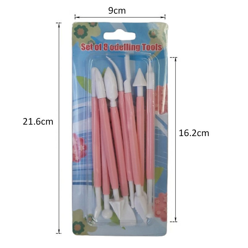 8Pcs Modelling Sugarcraft Cupcake Icing Cake Flower Decorating New Craft Tools gallery