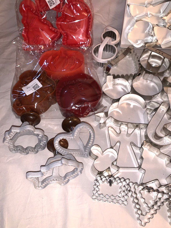 Great Big Lot Cookie Cutters Many Many Designs gallery