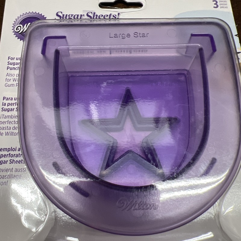 Sugar Sheets Layered Stars 3 Piece Cutting Insert Set New Wilton gallery