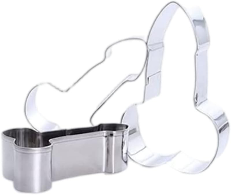 Stainless Steel Penis Cookie Cutter Set 3-Pack Fondant Biscuit Baking Craft