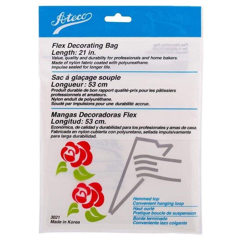 3021 Flex Decorating Bag 21 inch Coated Nylon Reusable Professional Piping