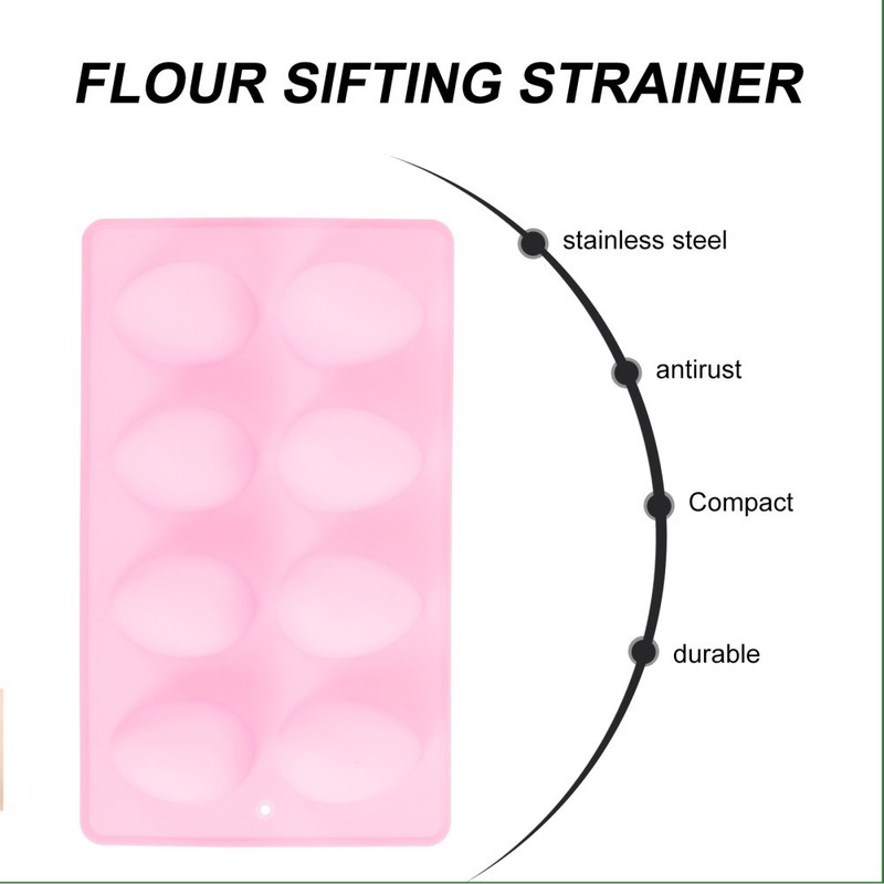 Silicone Oval Shape Mold 8 Cavities For Easter Cake Fondant Jelly Baking gallery