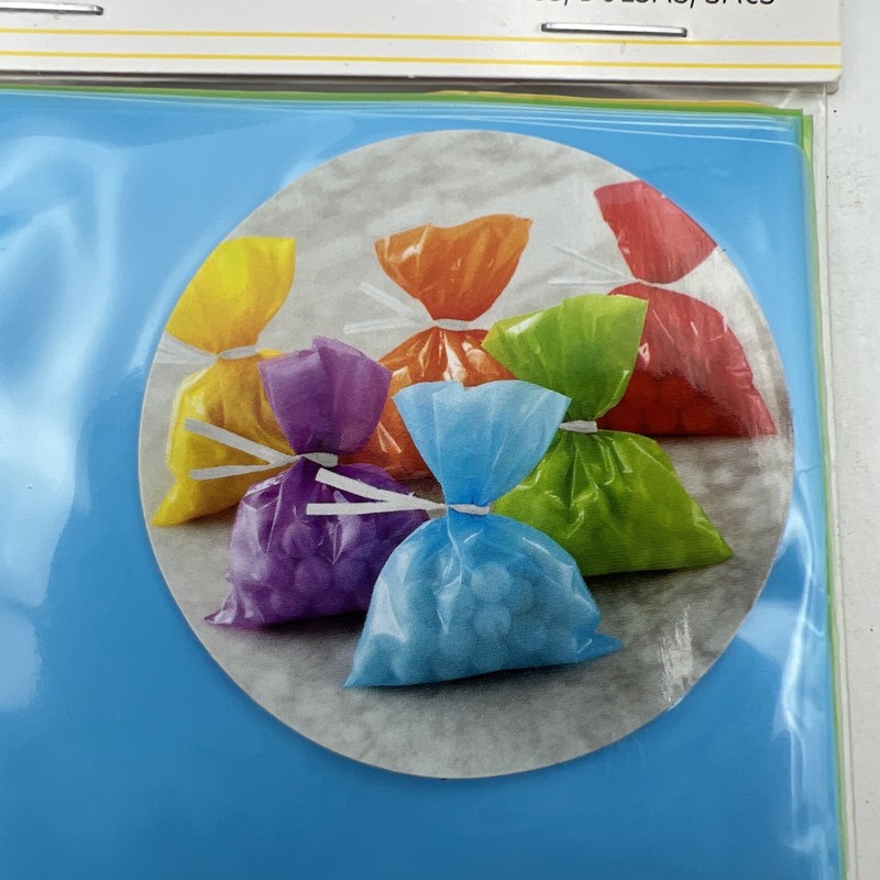 Wilton Multi-Colored Treat Bags 50 Count NEW! 3 Packs (150 Treat Bags) gallery